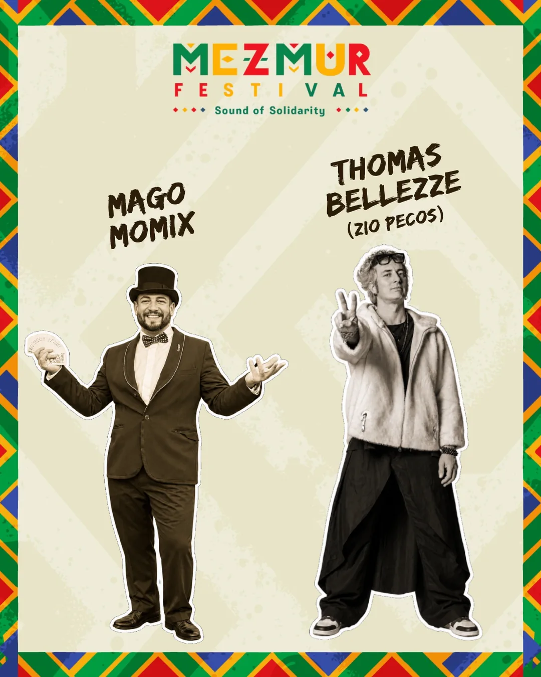 Mago Momix e Thomas Bellezze (Zio Pecos)